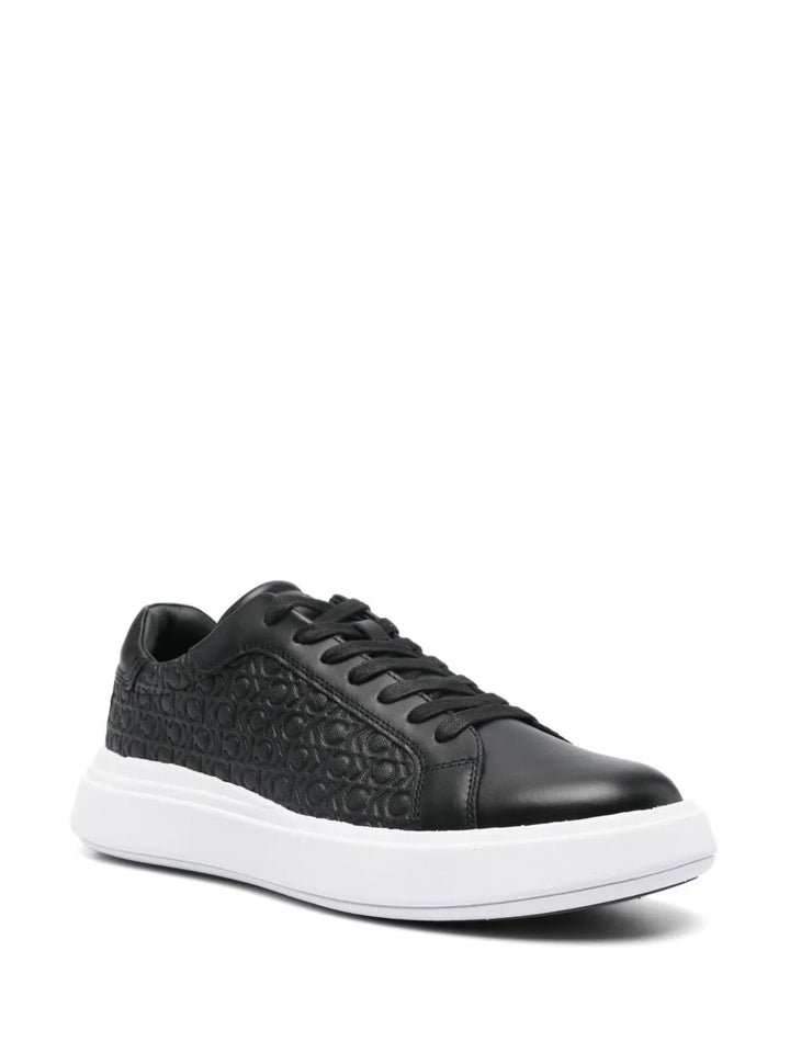 Calvin Klein Monogram-Debossed Sneakers