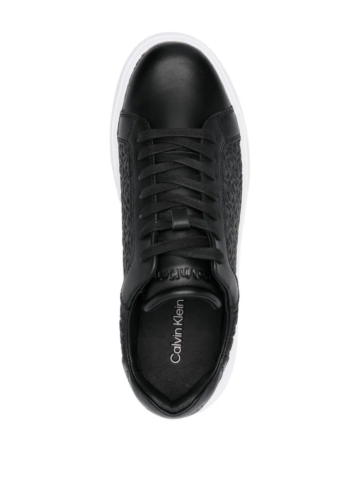 Calvin Klein Monogram-Debossed Sneakers