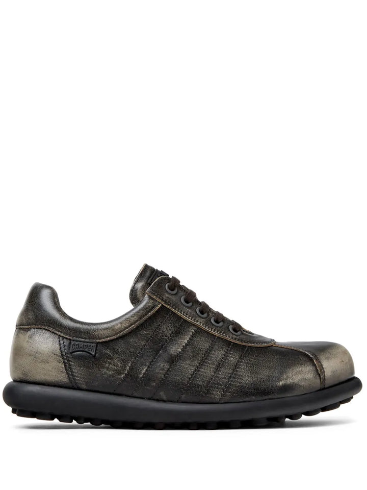 Camper Pelotas Ariel Distressed Leather Sneakers