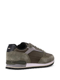 Boss Suede-Trimmed Mesh Sneakers