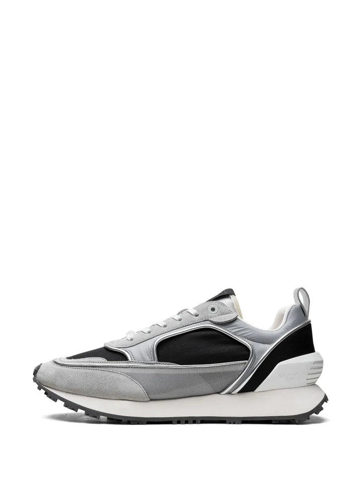 Balmain Meshed Silver Sneakers