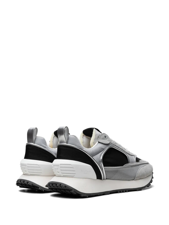 Balmain Meshed Silver Sneakers