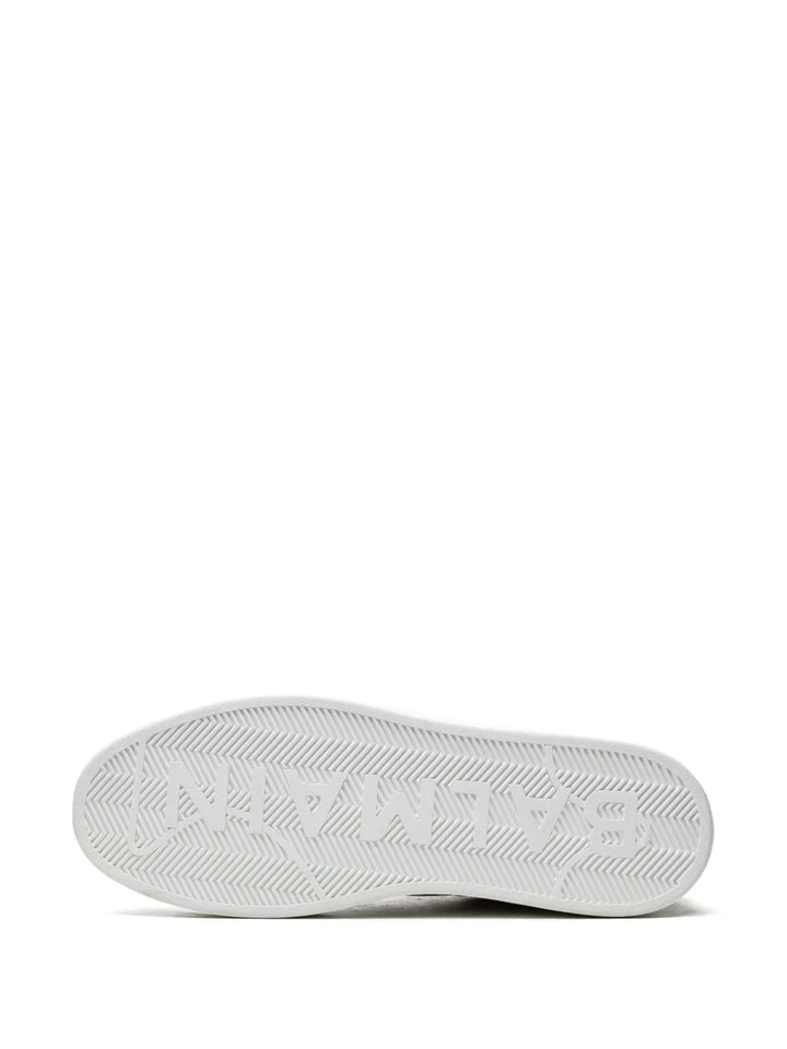 Balmain B-Court Gold Strap Sneakers