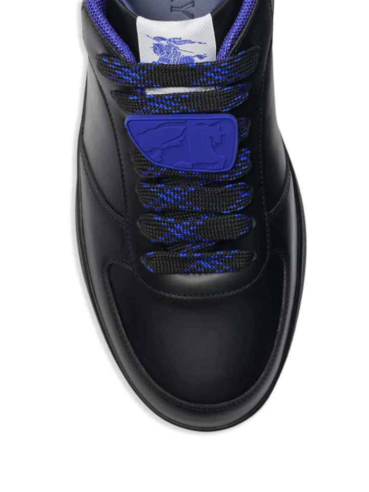 Burberry Terrace Leather Sneakers