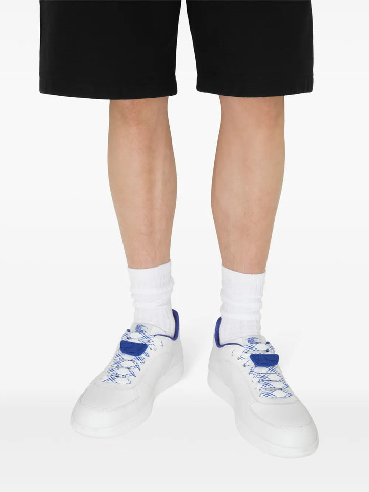 Burberry Terrace Leather Sneakers