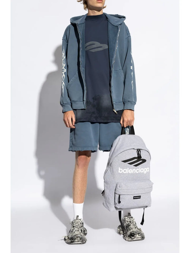 Balenciaga 3Xl Extreme Graffiti Low-Top Sneakers
