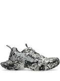 Balenciaga 3Xl Extreme Graffiti Low-Top Sneakers