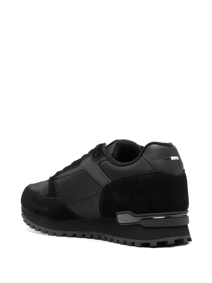 Boss Panelled-Design Sneakers