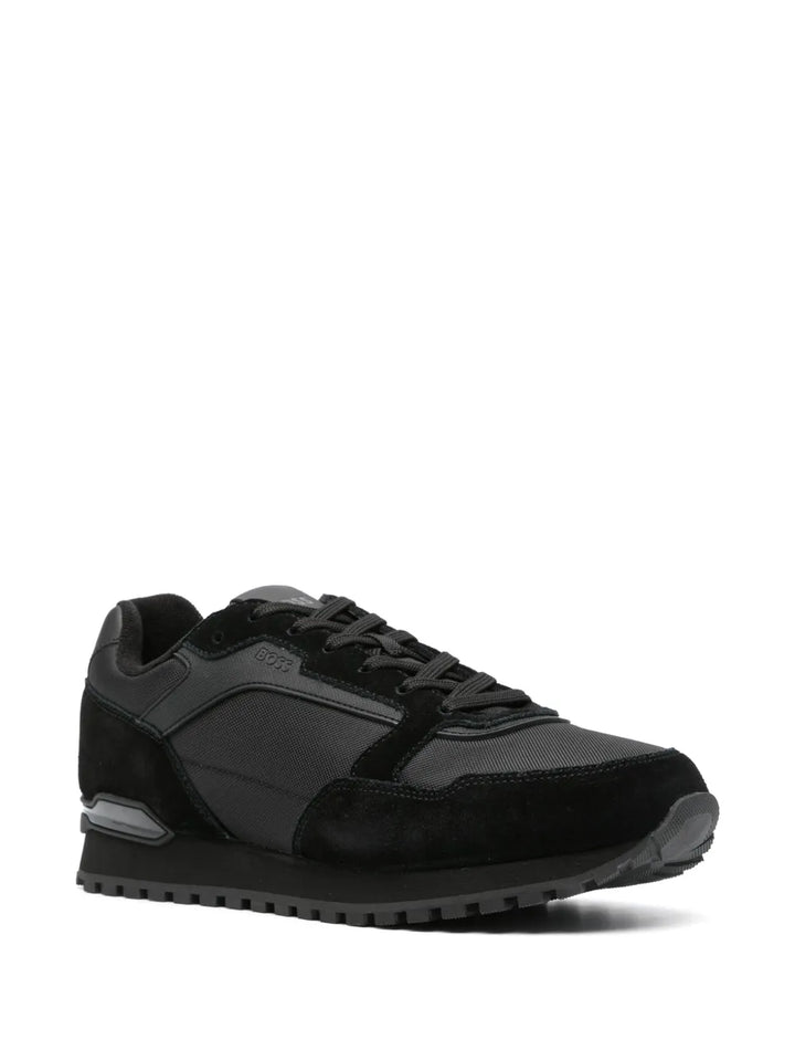 Boss Panelled-Design Sneakers