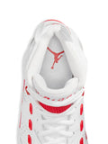 Air Jordan 6-17-23 White/Fire Red Sneakers