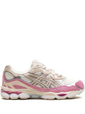Asics Gel-Nyc Cream/Mineral Beige/Pink Sneakers