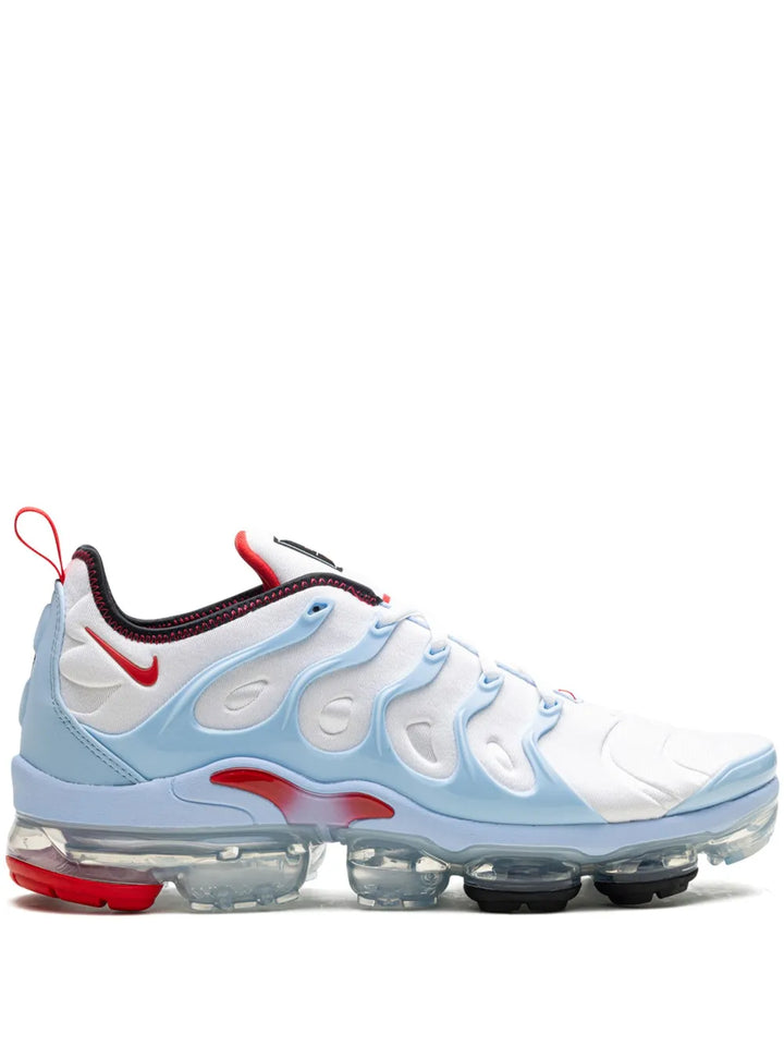 Air Vapormax Plus Usa - White/Black/Psychic Blue/University Red Sneakers
