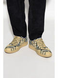 Burberry Tartan Pattern Trainers