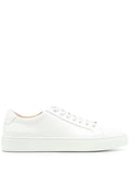 Boss Logo-Plaque Leather Sneakers