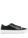 Boss Logo-Plaque Leather Sneakers
