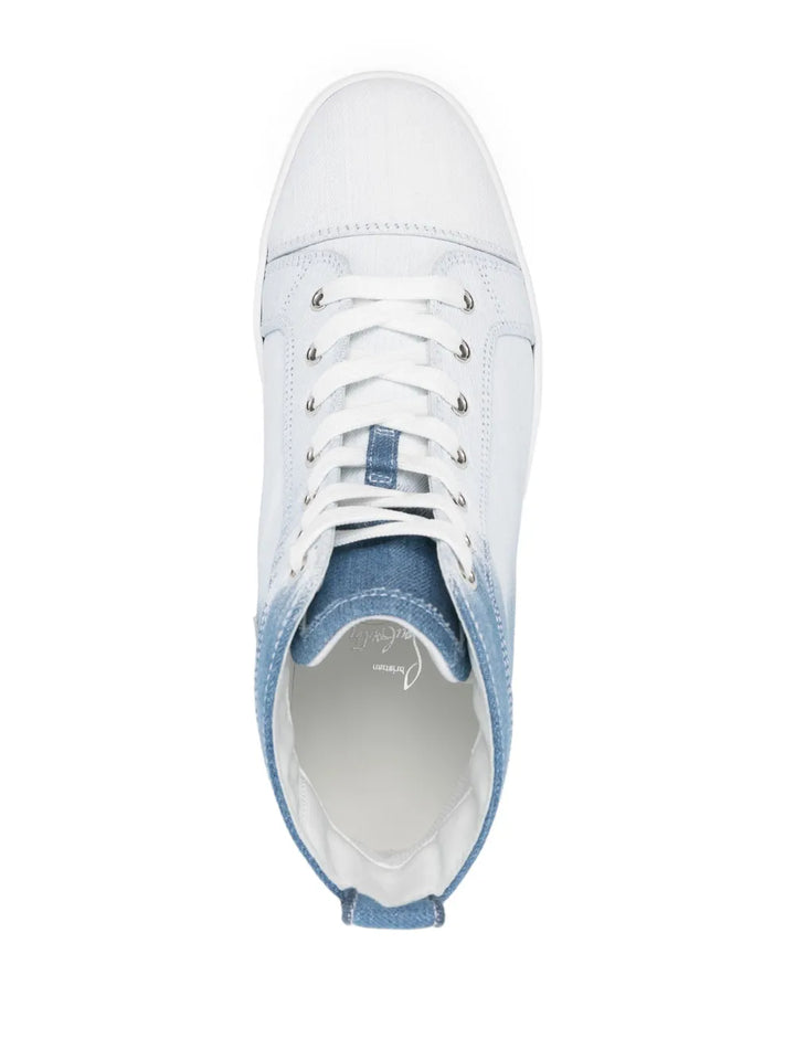 Christian Louboutin Fun Louis High-Top Sneakers