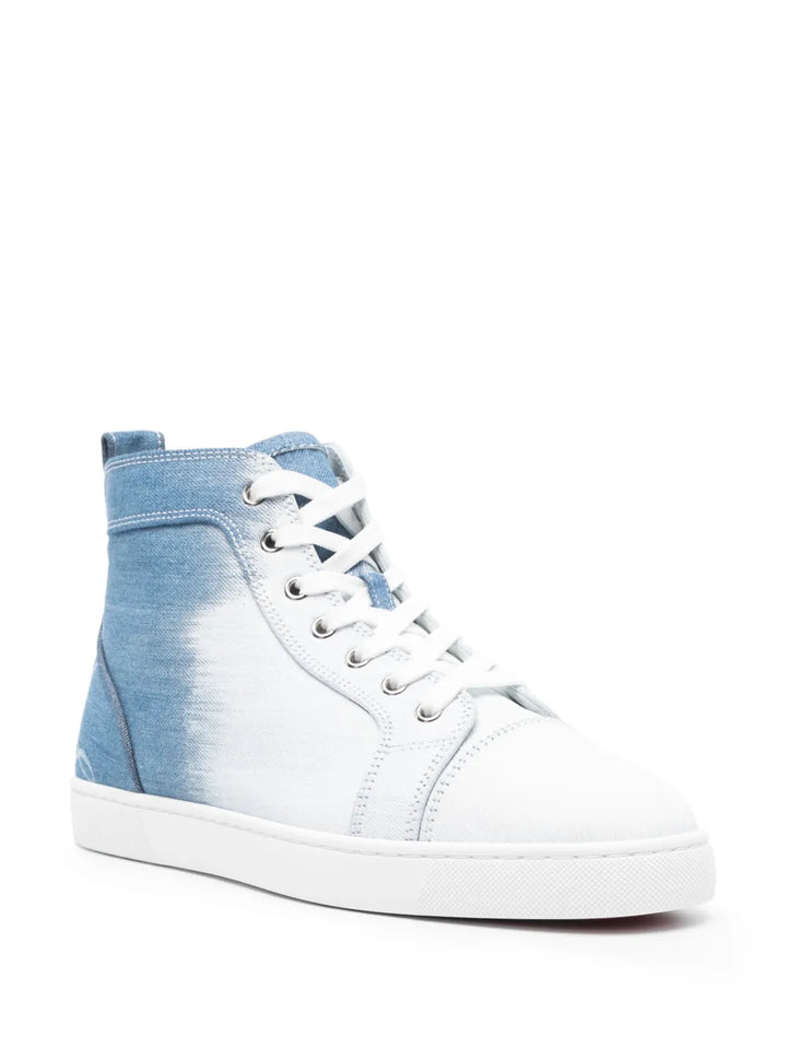 Christian Louboutin Fun Louis High-Top Sneakers