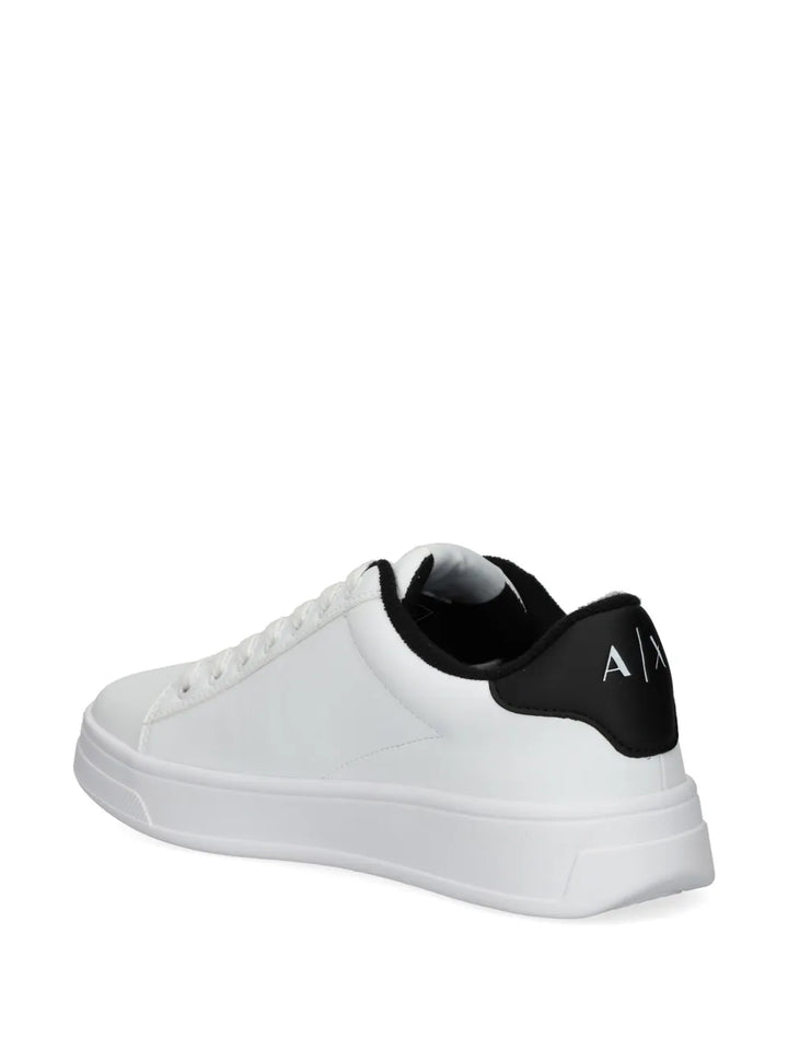 Armani Exchange Embroidered-Logo Sneakers