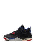 Air Jordan 4 Rare Air - Black/Fire Red/Deep Royal Blue/Dark Smoke Grey/Tech Grey Sneakers