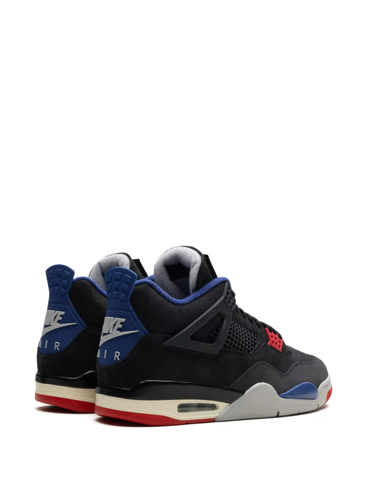 Air Jordan 4 Rare Air - Black/Fire Red/Deep Royal Blue/Dark Smoke Grey/Tech Grey Sneakers
