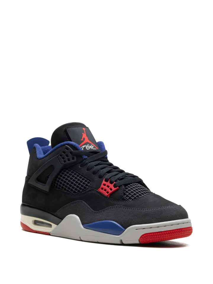 Air Jordan 4 Rare Air - Black/Fire Red/Deep Royal Blue/Dark Smoke Grey/Tech Grey Sneakers