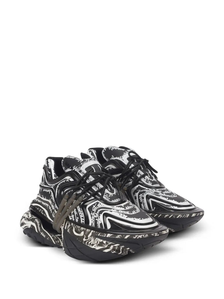 Balmain Unicorn Wave Sneakers
