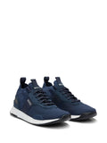 Boss Knitted-Upper Sneakers