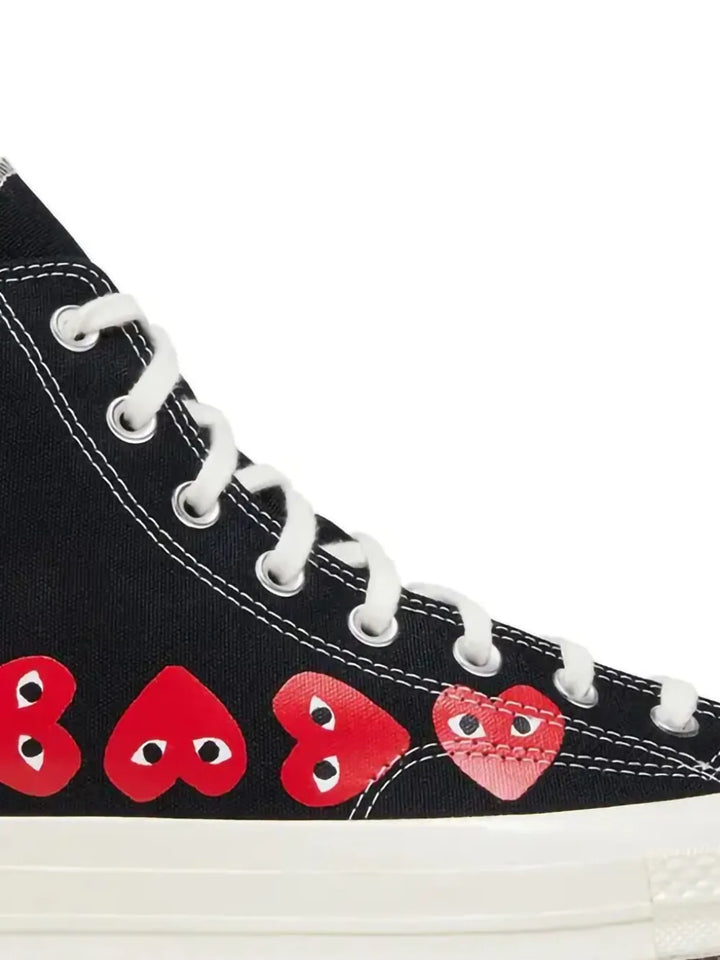Comme Des Gar ns Play X Converse X Converse Chuck Taylor All Star 70 Hi Sneakers
