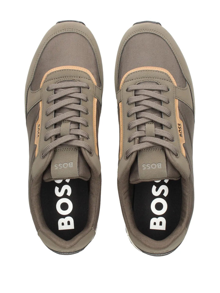 Boss Panelled Sneakers