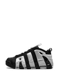 Air More Uptempo Low Black Photon Dust Sneakers