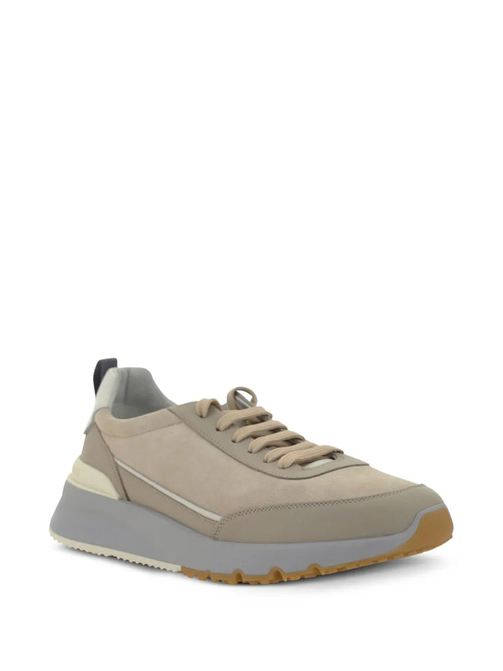 Brunello Cucinelli Panelled Sneakers