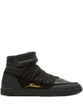 Balmain Leather-Panelled Trainers