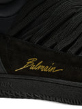 Balmain Leather-Panelled Trainers