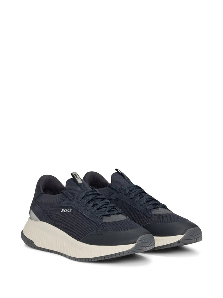 Boss Mesh-Panelling Sneakers