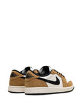 Air Jordan 1 Retro Low Og Rookie Of The Year - Sail/Black/Golden Harvest/Gym Red Sneakers