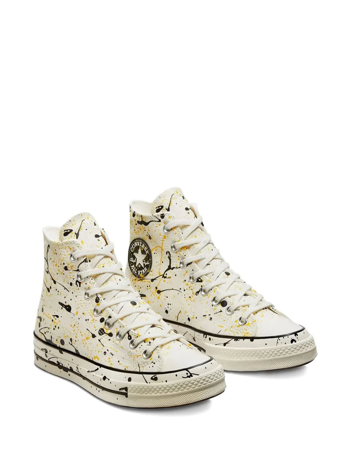 Converse Chuck 70 High Archive Paint Splatter Sneakers