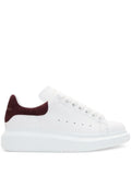 Alexander Mcqueen Oversized White/Burgundy Sneakers