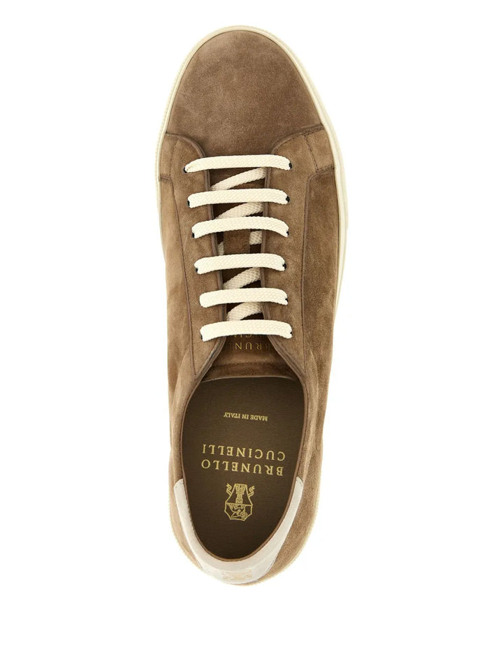Brunello Cucinelli Suede Sneakers