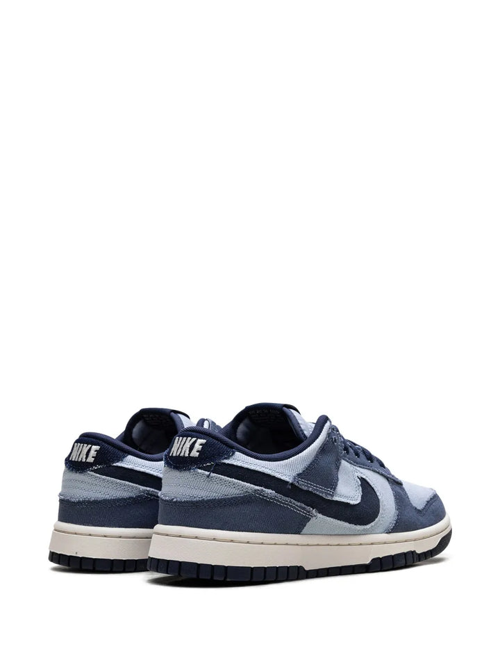 Dunk Low Light Armory Blue Denim Sneakers