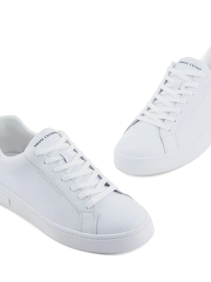 Armani Exchange Leather Sneakers
