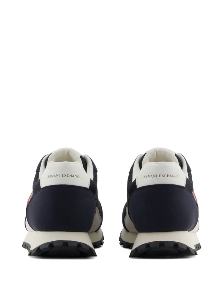 Armani Exchange Logo-Patch Sneakers