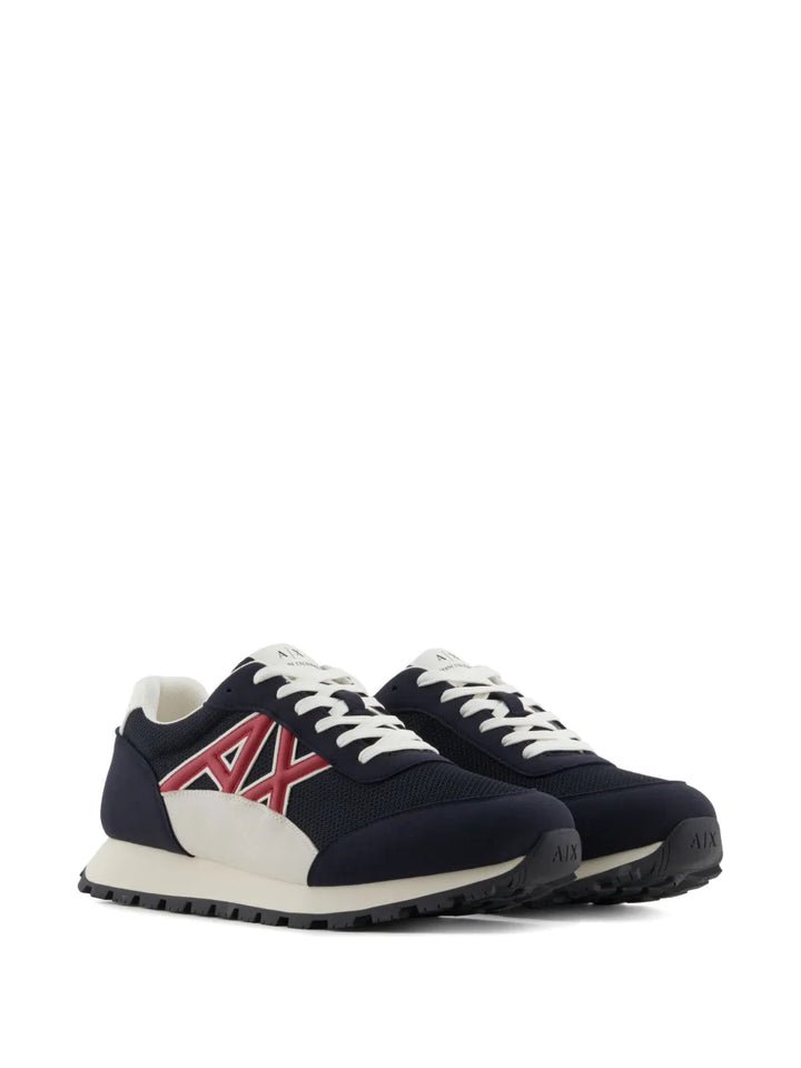 Armani Exchange Logo-Patch Sneakers
