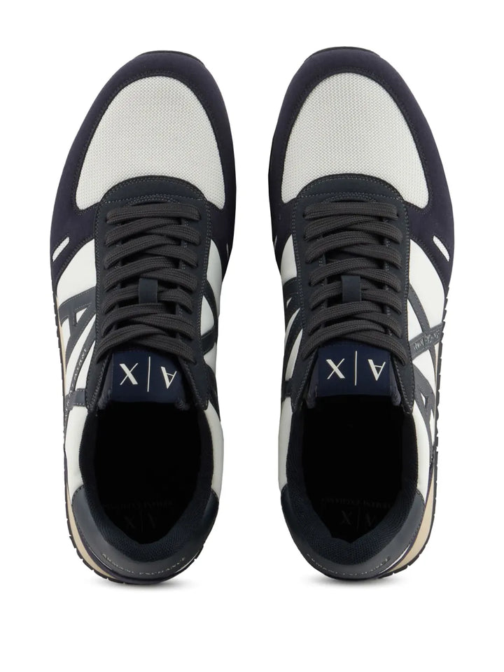 Armani Exchange Logo-Patch Sneakers