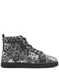 Christian Louboutin Metallic-Effect Sneakers