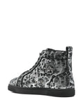 Christian Louboutin Metallic-Effect Sneakers