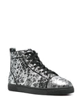 Christian Louboutin Metallic-Effect Sneakers