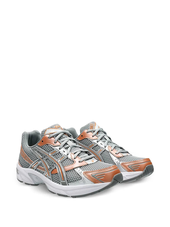 Asics Gel-1130 Cement Grey/Rust Orange Sneakers