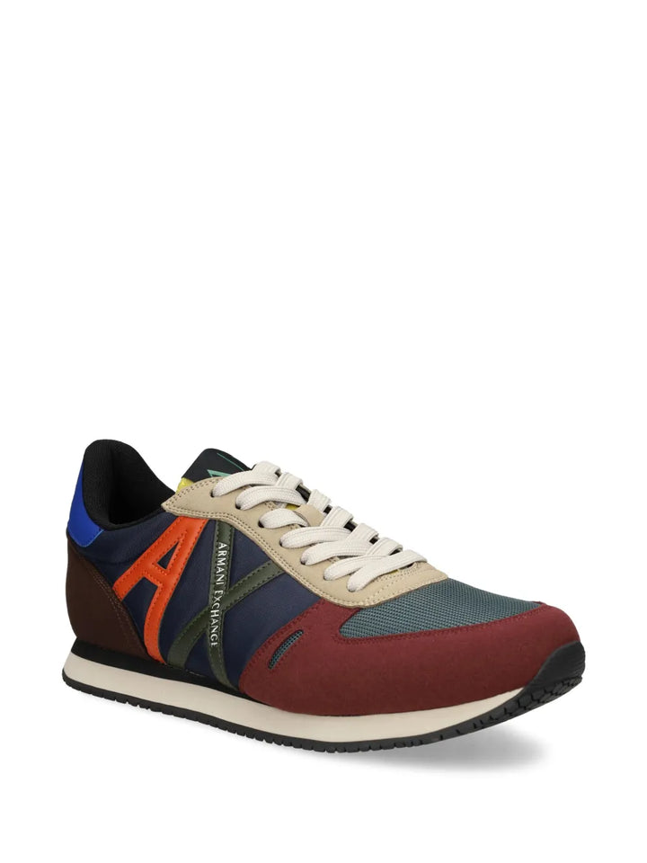 Armani Exchange Colour-Block Sneakers