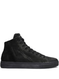 Crime London Minimal Hi-Top Sneakers