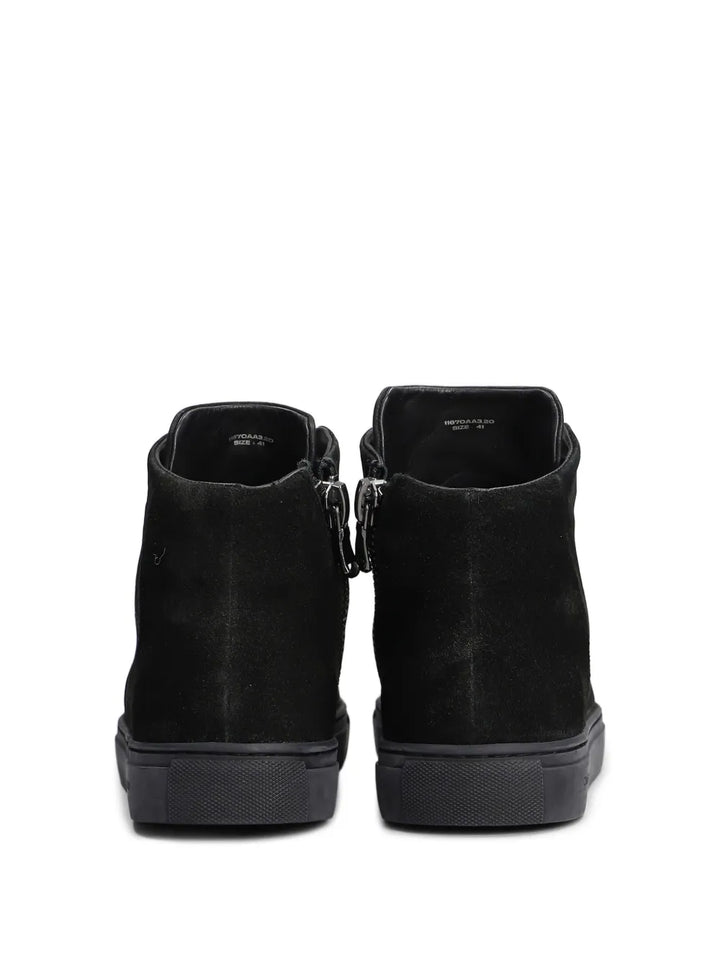 Crime London Minimal Hi-Top Sneakers